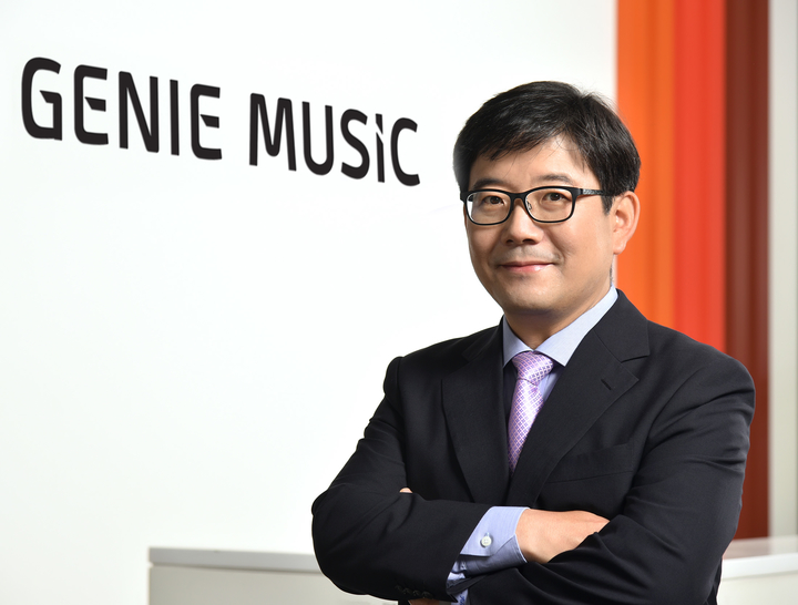 김훈배 지니뮤직 대표이사. 지니뮤직 제공
