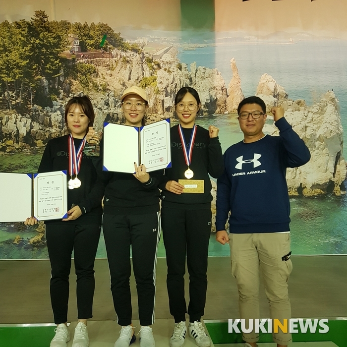 단체전 우승의 주인공들.