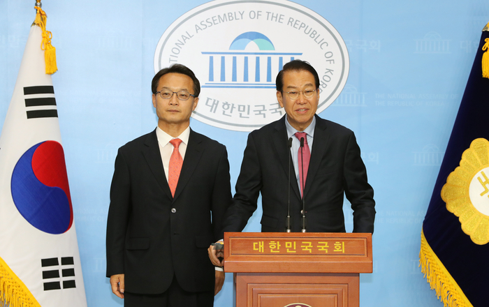 원내대표 출마 선언하는 권영세, 사진=연합뉴스